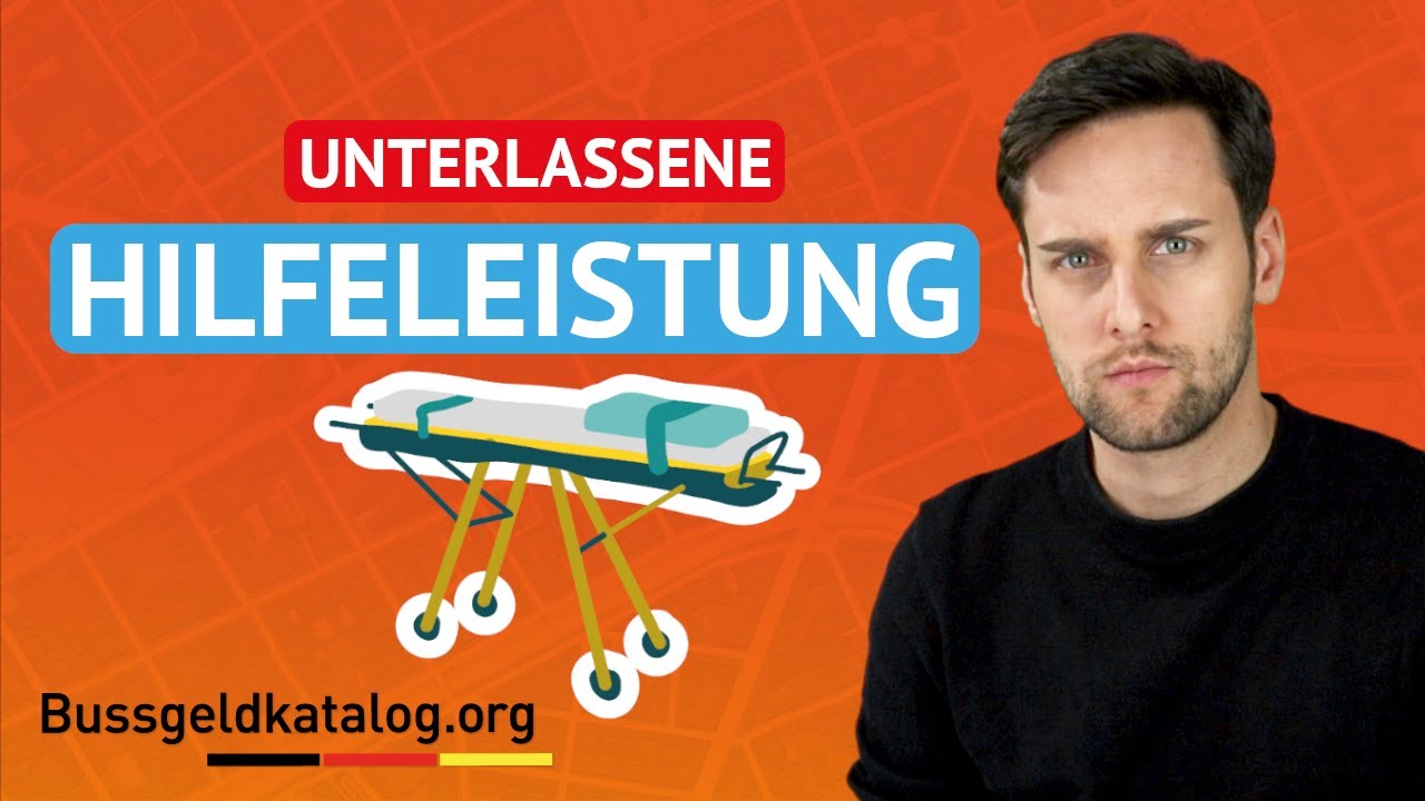 Unterlassene Hilfeleistung: Wann muss ich helfen, wann nicht?
