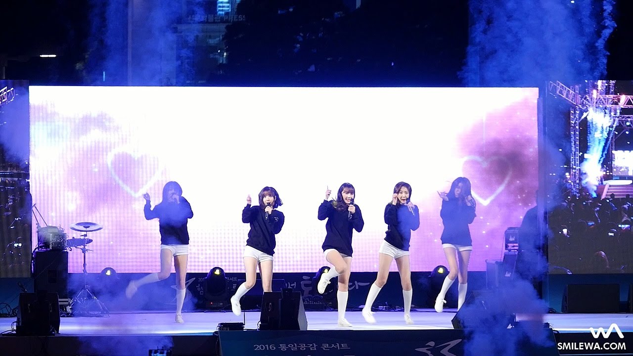 161028 여자친구 (GFRIEND) 오늘부터 우리는 직캠 ft. 폭죽 깜놀 @통일공감 콘서트 Fancam by -wA-