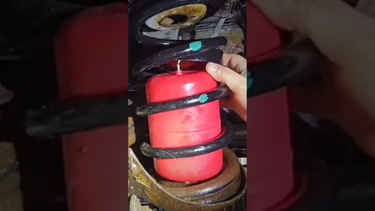 Airlift suspension installed for toyota sienna #automobile #diy #toyota