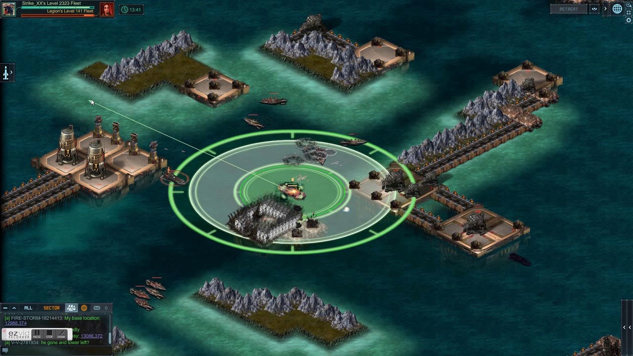 Praetorian Fleet Vs 141 FM Target