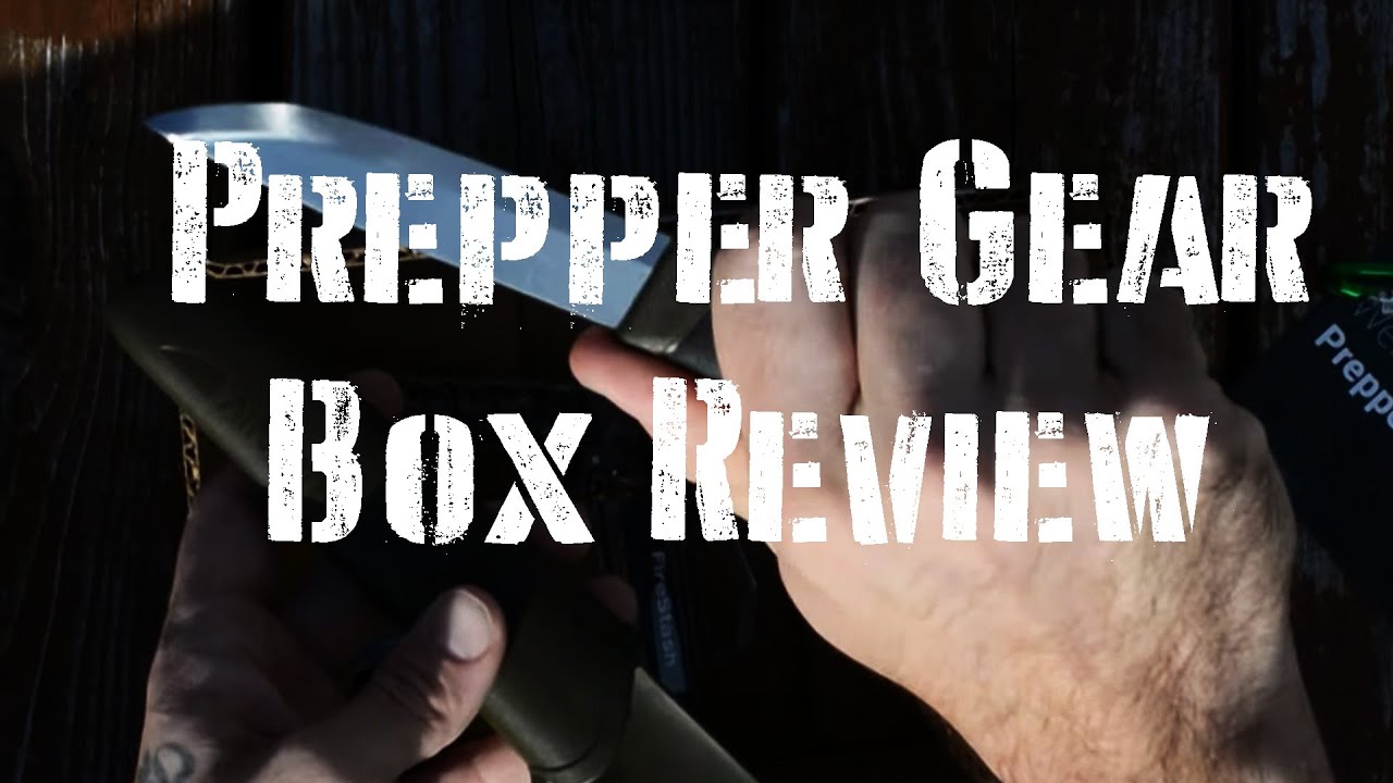 Prepper Gear Box Initial Box Review: Monthly Survival Gear