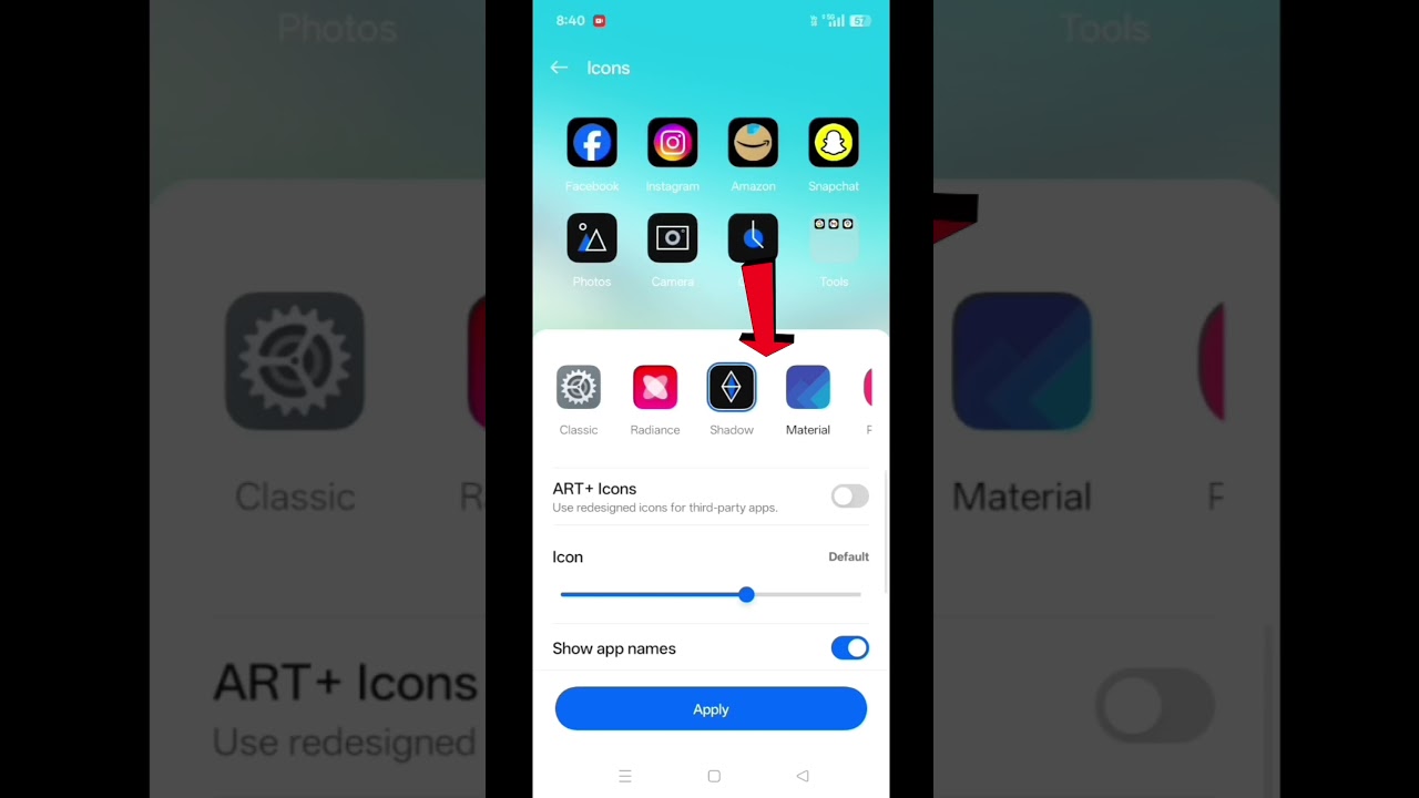 Oppo K13x 5g Home Screen App Icon Customization Trick #shorts #shortsviral