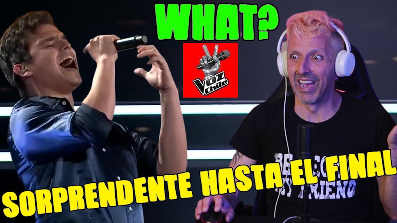 MARCELO DURÁN | HASTA QUE TE CONOCÍ | LA VOZ CHILE 2023 | VOCES QUE SORPRENDEN | ESPAÑOL REACCIÓN