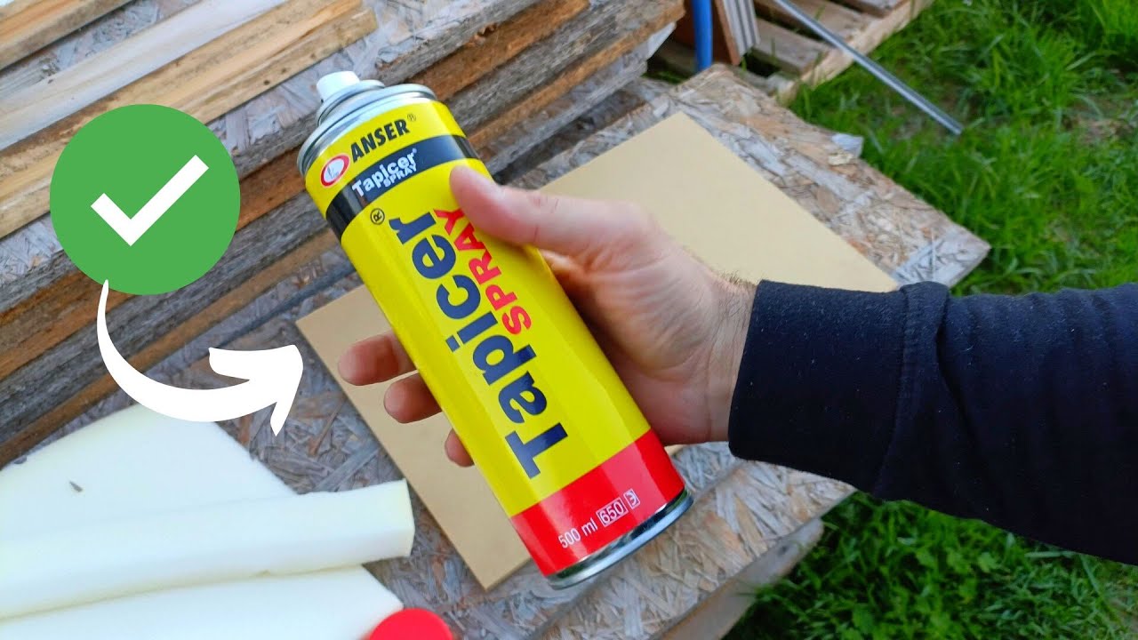 Ten KLEJ Cię zaskoczy klej gąbkę błyskawicznie! Zobacz 🤳✅ jak zrobić PANELE tapicerowane DIY.