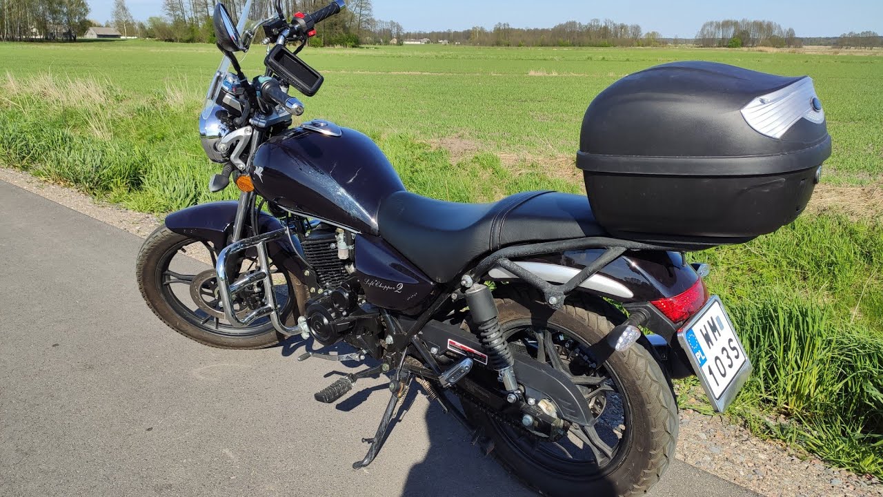 💥Romet Soft Chopper 2💥 po kilku przer&oacute;bkach wizualnych / GMOLE | SZYBA | KUFER