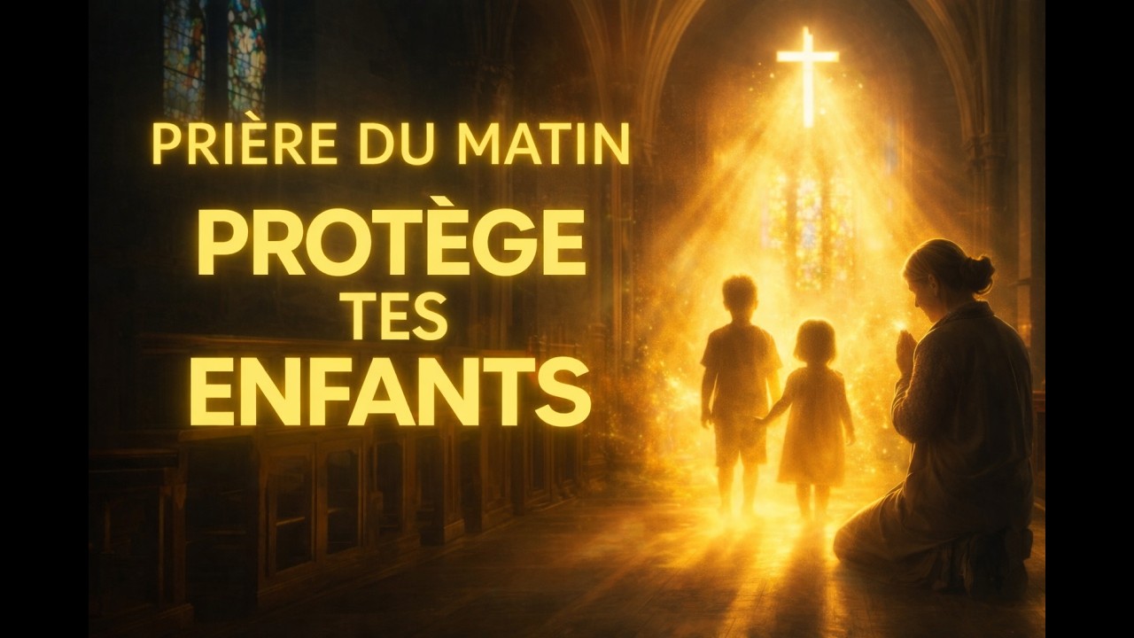 Cette prière du matin protège vos enfants toute la journée 🙏