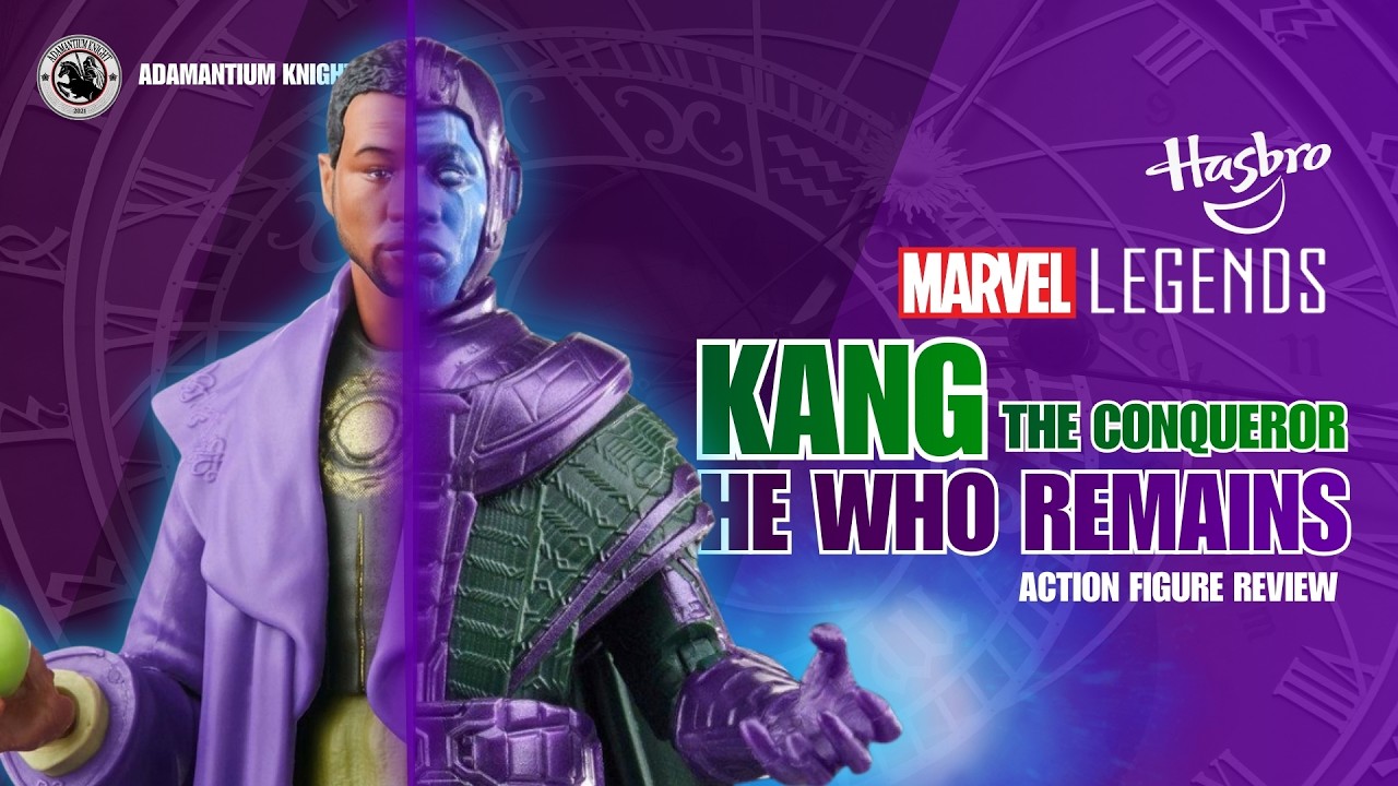 Marvel Legends Marvel Cinematic Universe Kang The Conqueror & He Who Remains #marvellegends