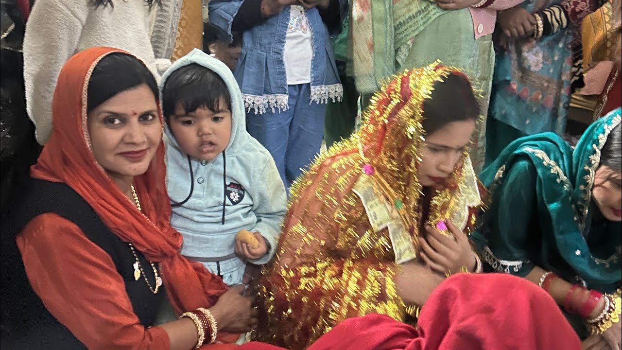 हो गया मेरे छोटे भतीजे का कुआँपुजन! 🤗