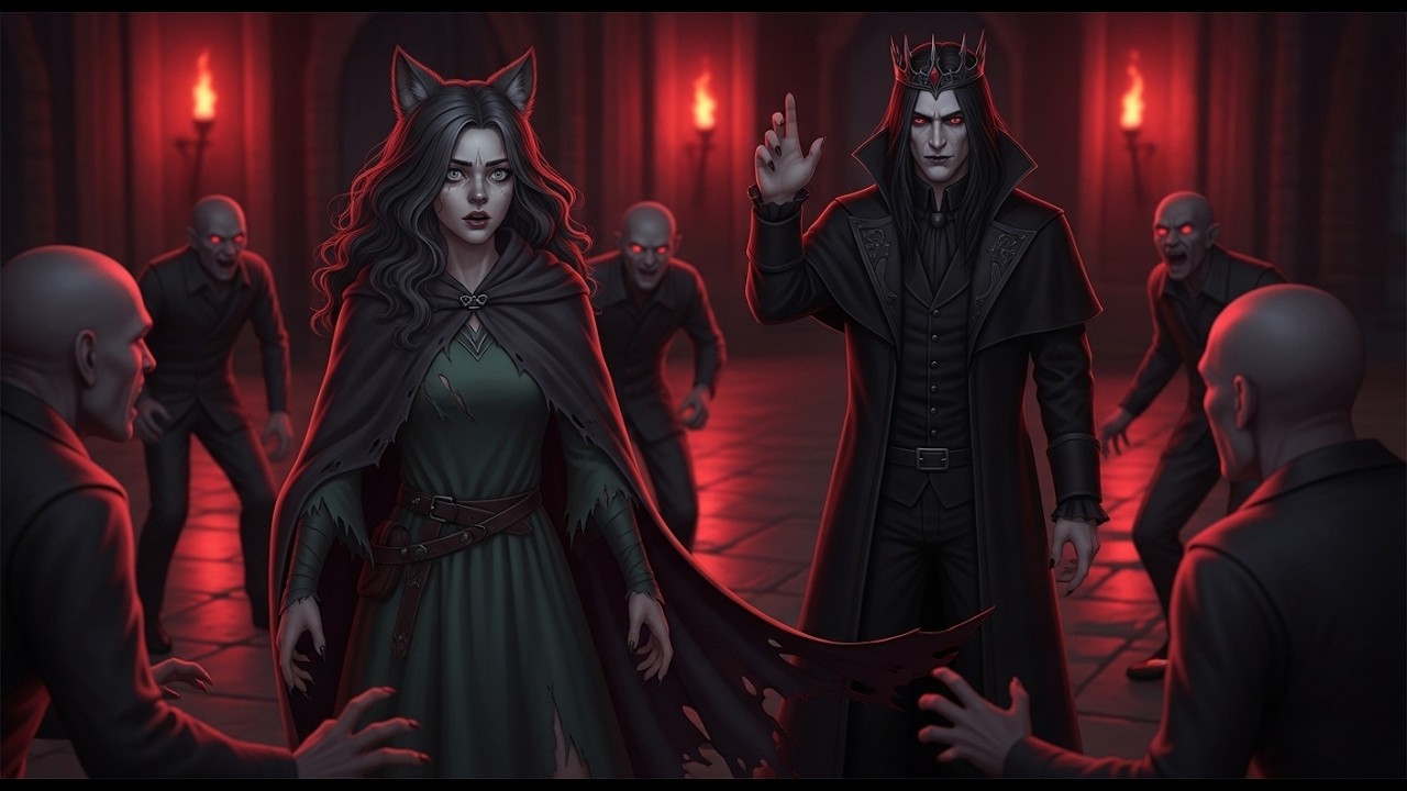 Her mate threw her into the Vampire King's Den  Never expecting her to survive