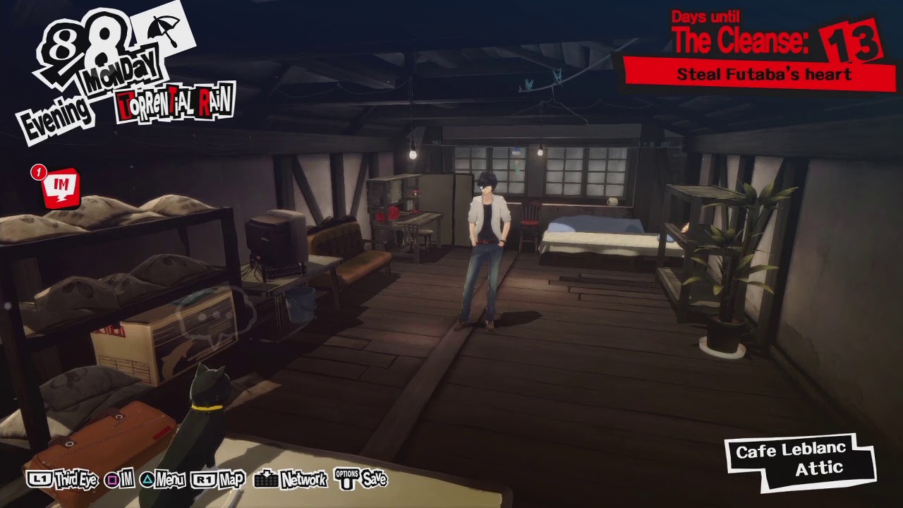 [Rainy Mood] Persona 5 Torrential Rain   Beneath the Mask Lyrics, Rain