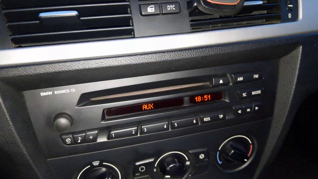 5. Activate AUX on BMW