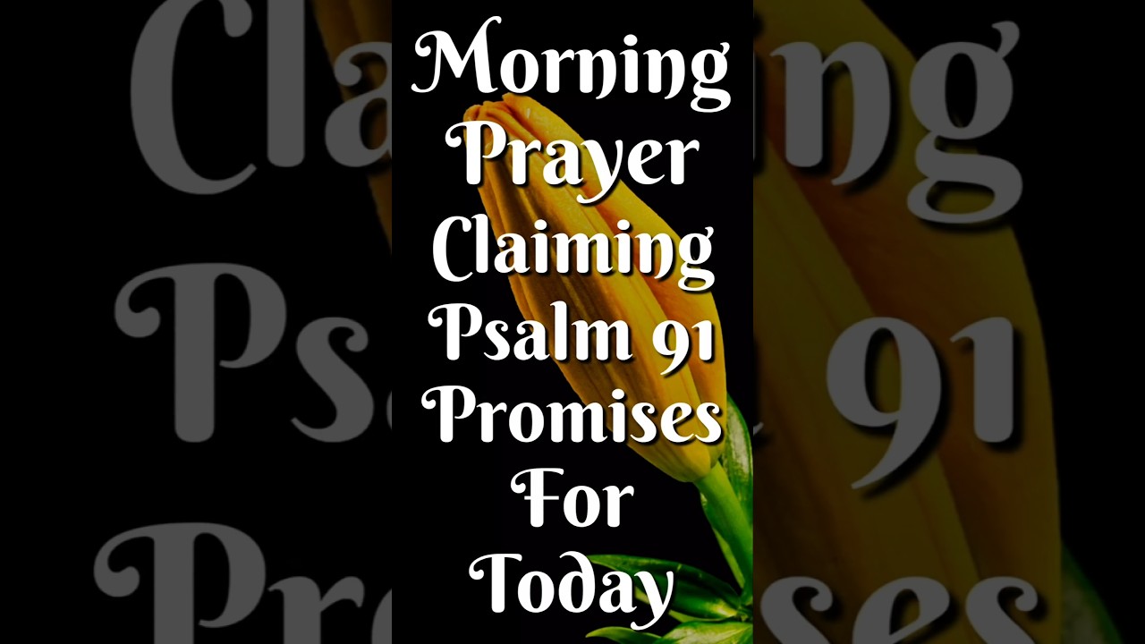 Morning Prayer: Claiming Psalm 91 Promises For Today