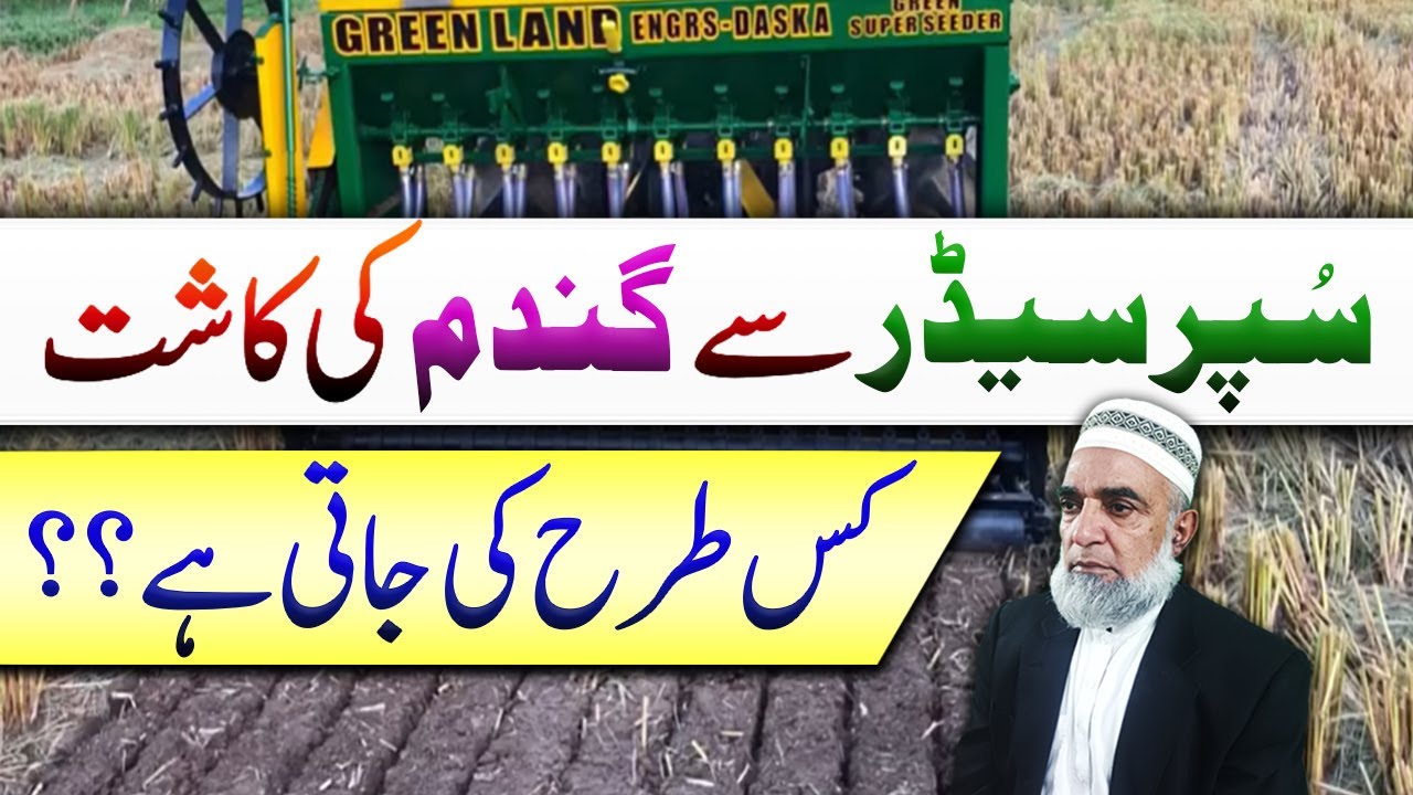 How to cultivate wheat with Super Seeder || Crop Reformer