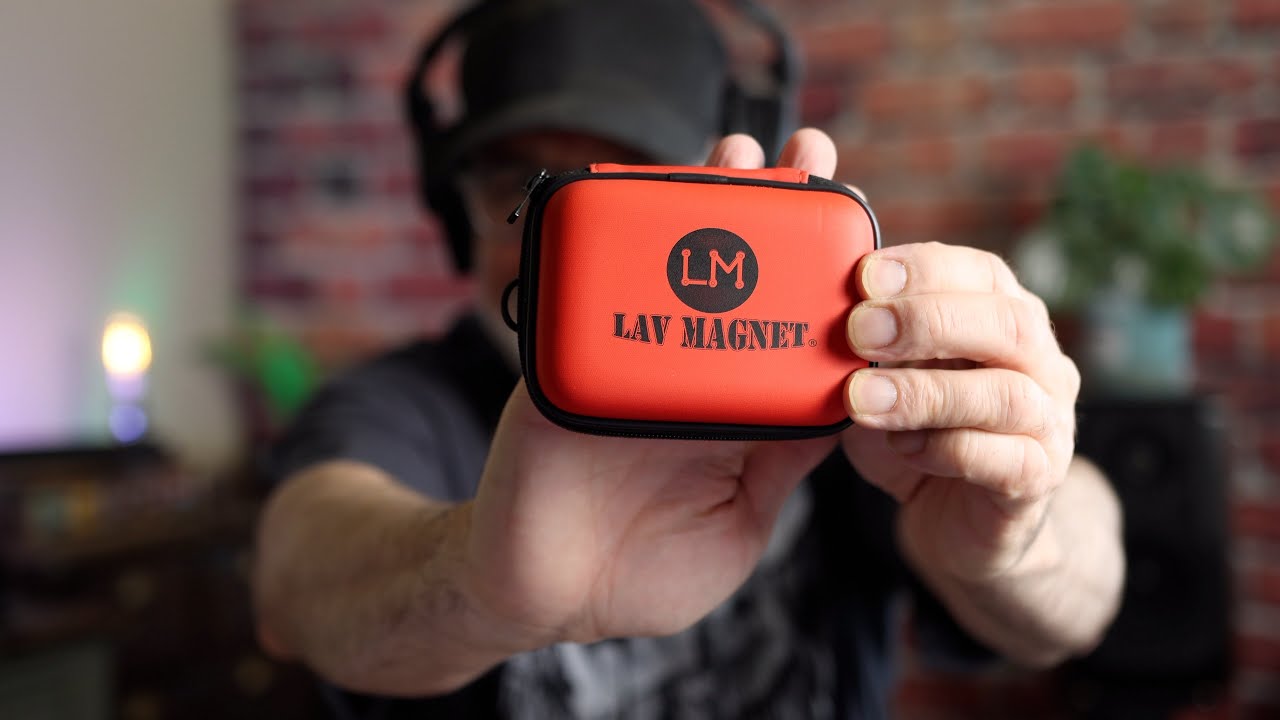 Lav Magnet: 叫び声とデモンストレーション（ラベリアマダリオン付き）#lavaliermic #cablemanagement