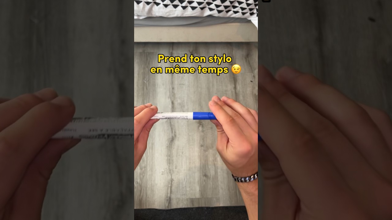 Je t’apprend une figure avec un stylo 🖊️📈