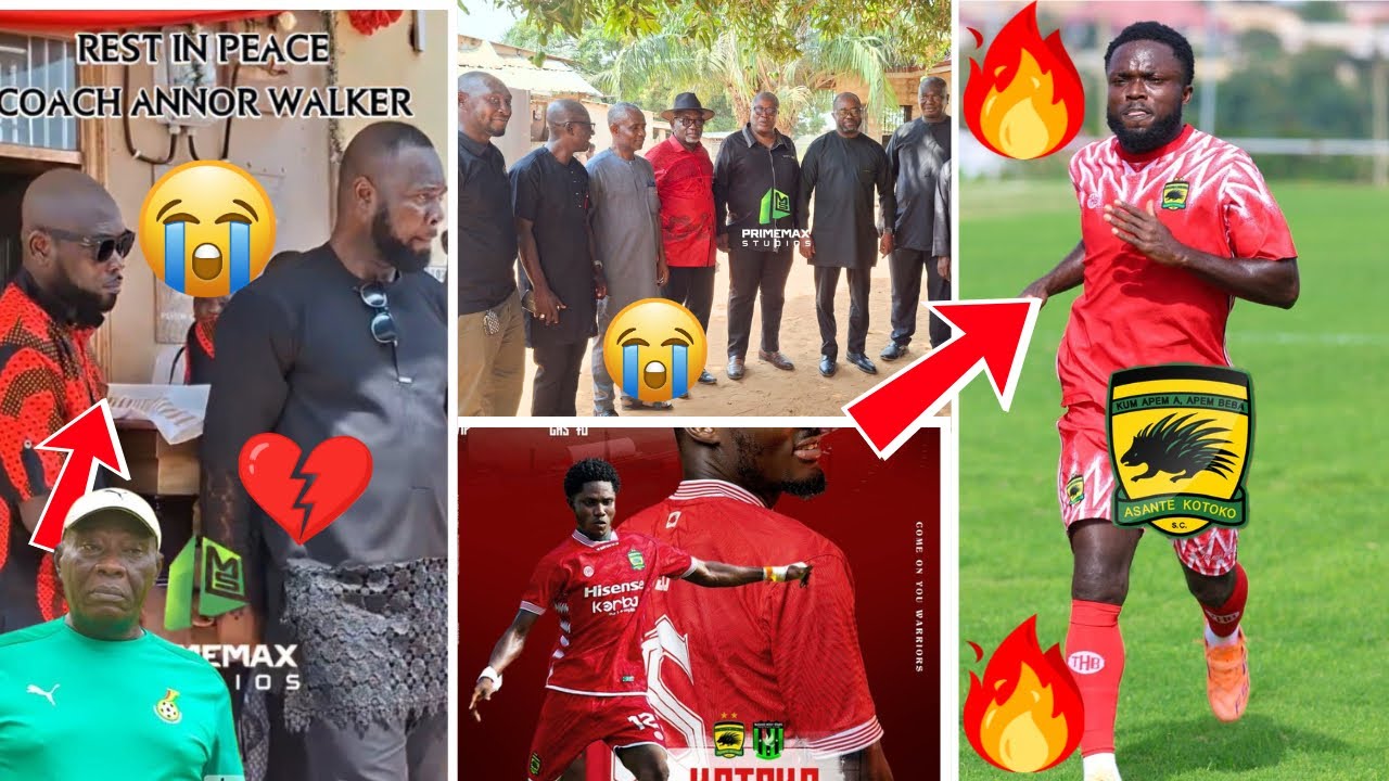 SAD😔SCENES @ ANNOR WALKER FUNERAL,FAMILY SHED TEARS😭FOOTBALL PEOPLE REP.. UPDATES🚨ALBERT AMOAH😍🔥