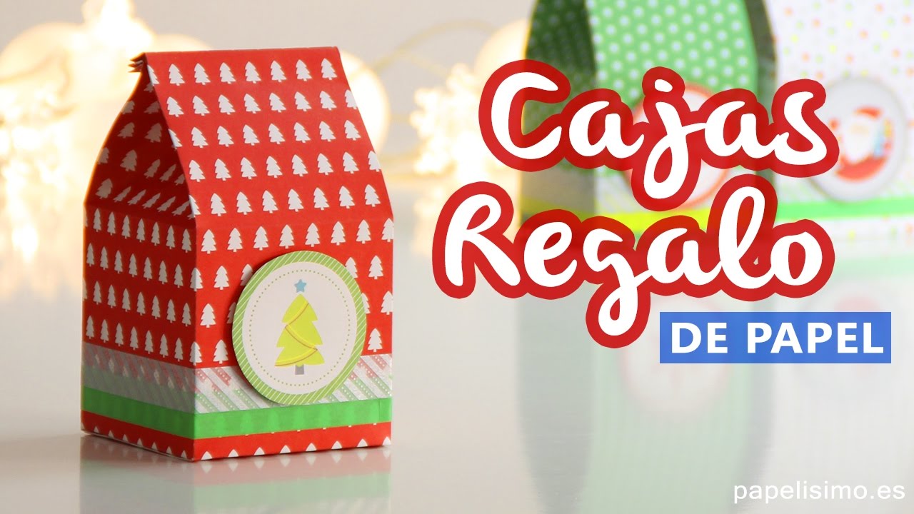 Cajas de regalo originales, tetrabrik fácil y rápido - Manualidades