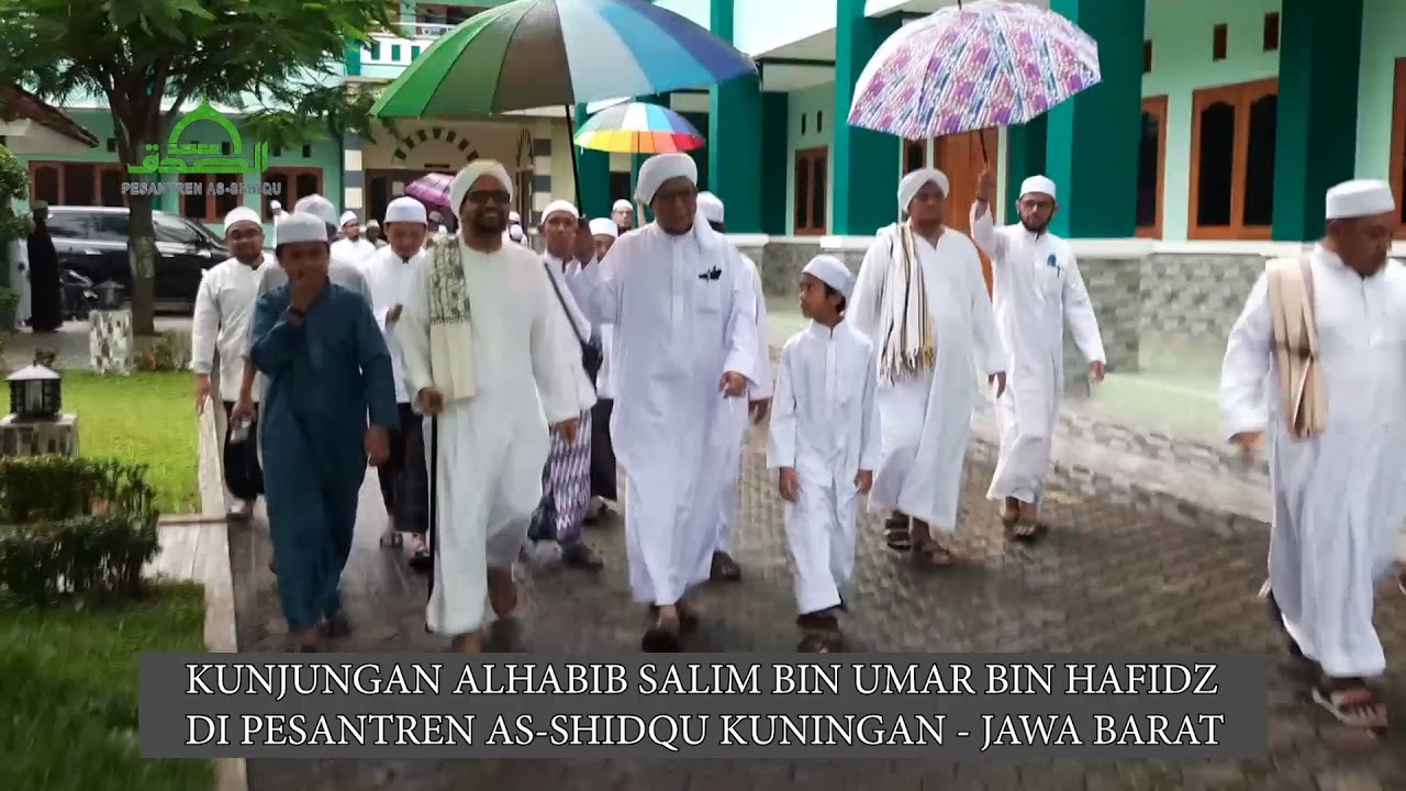 KUNJUNGAN ALHABIB SALIM BIN UMAR BIN HAFIDZ DI PESANTREN AS-SHIDQU