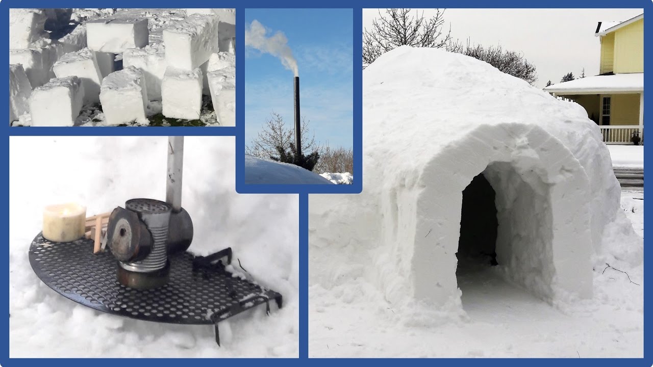 How to build an Igloo in your backyard