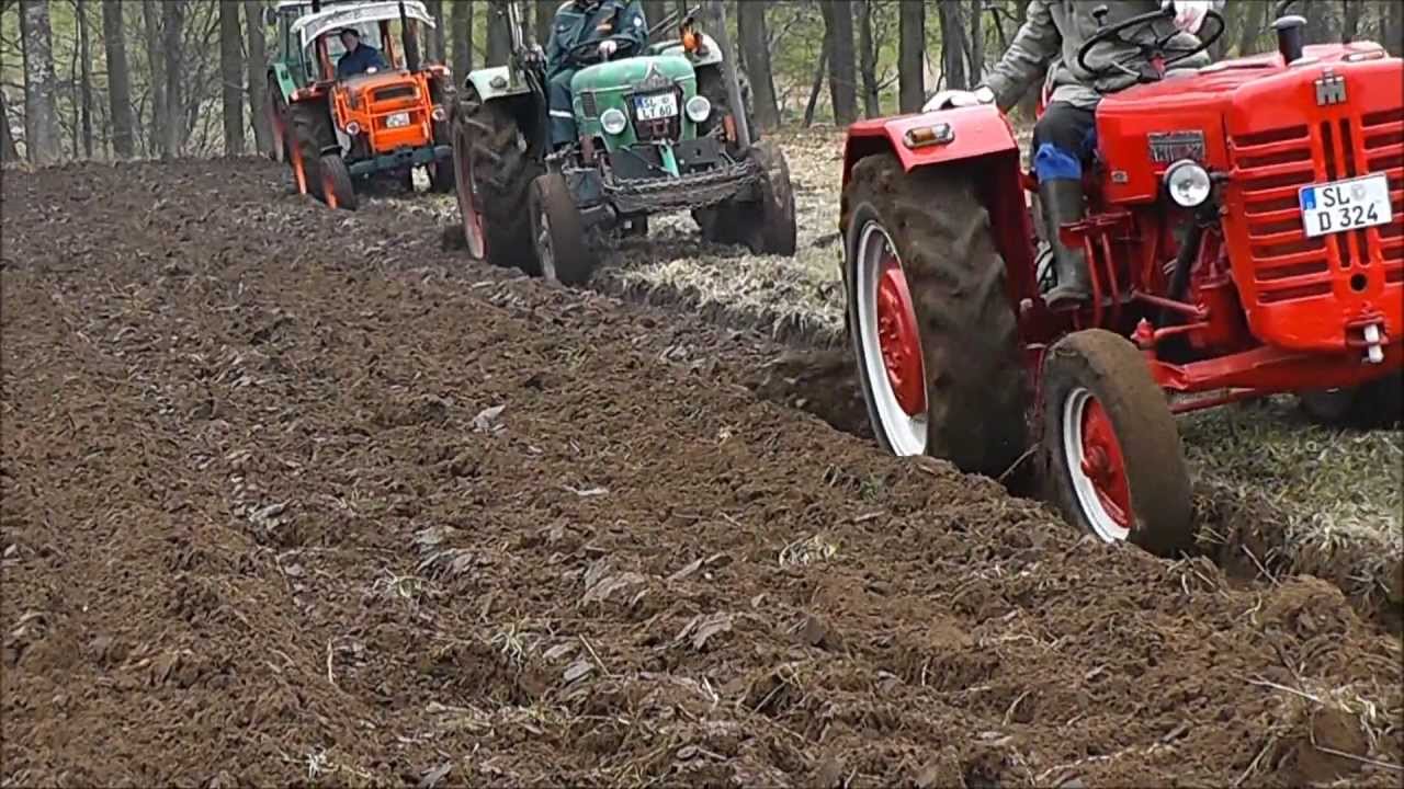 [HD] Oldtimerpfl&uuml;gen der Oldtimerfreunde Loit 2013 GoPro Mittendrinn