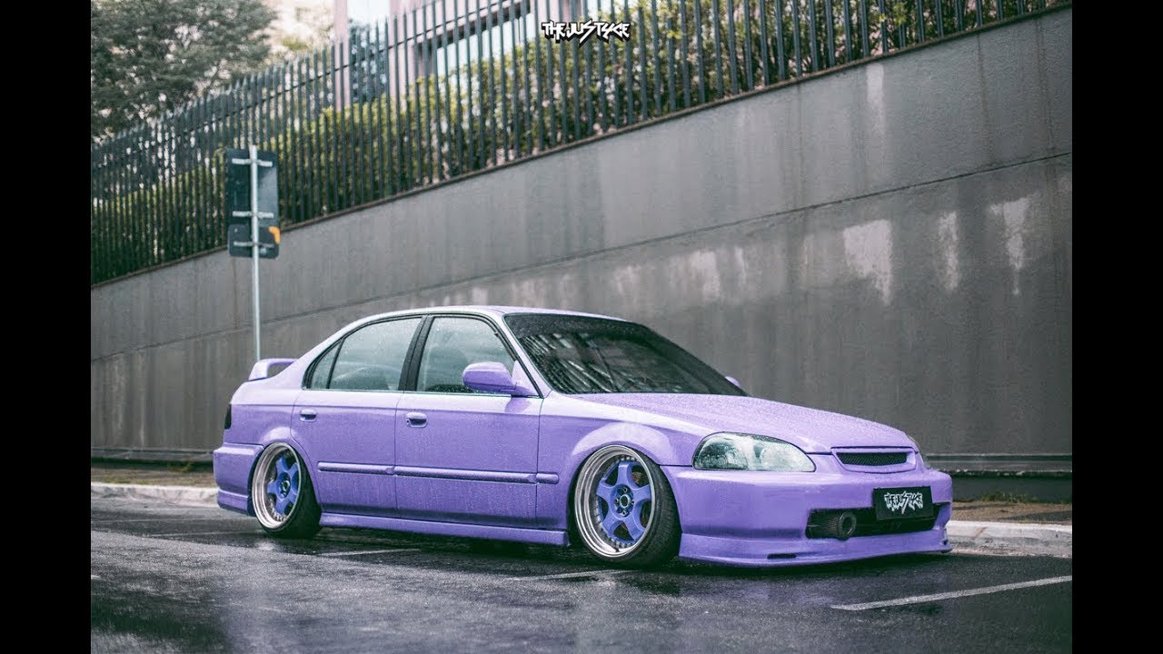 O Camaleão: Gusinho's '98 Honda Civic Bagged // TheJustyceTV