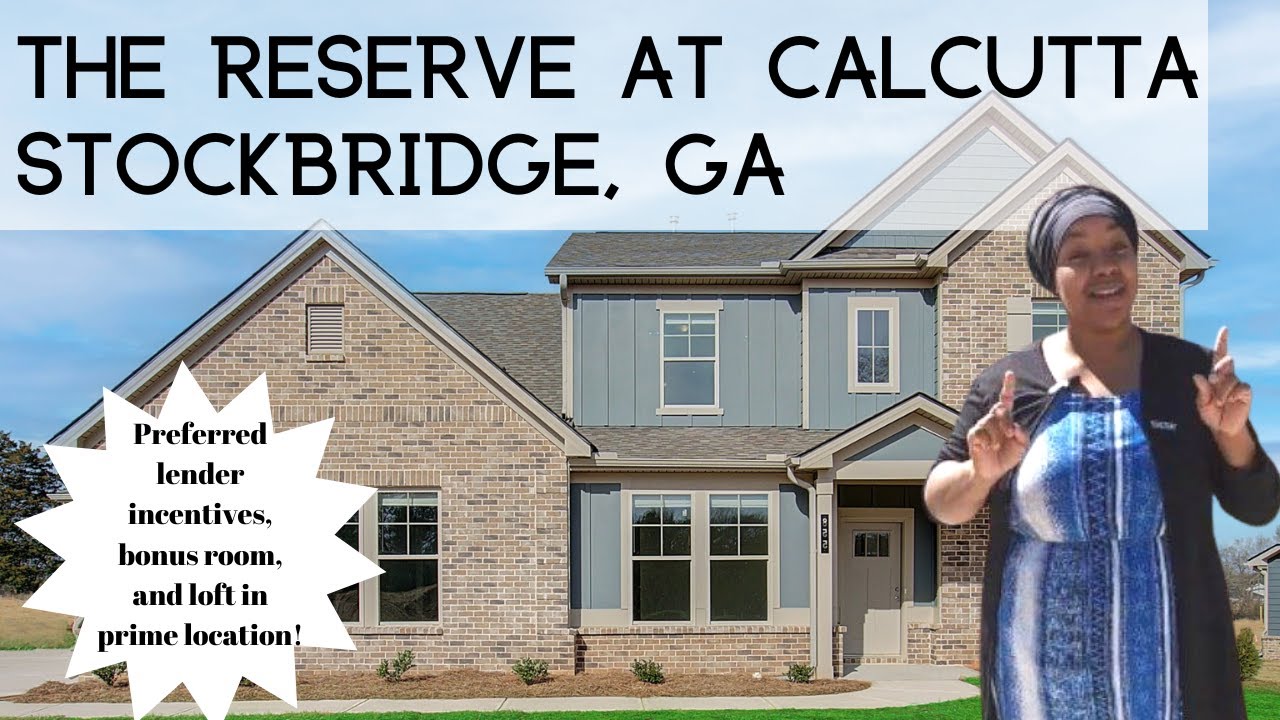 New Homes in Stockbridge, GA | Bonus Room | Loft Space | New Construction Homes Around Atlanta, GA