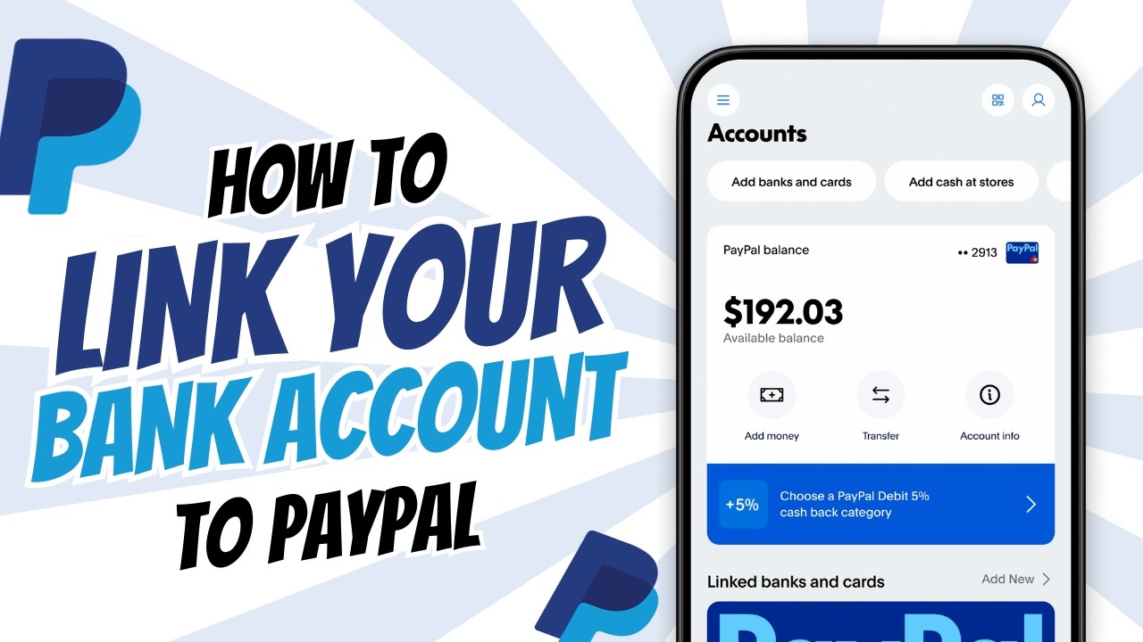 How to Link Bank Account to PayPal (2026) - Add QUICK & EASY!
