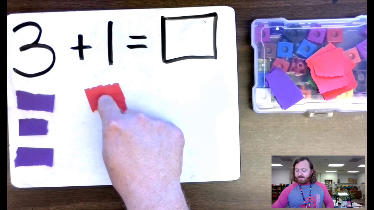 3 + 1 | Adding Up To 5 | Addition | Kindergarten Math | Virtual Learning