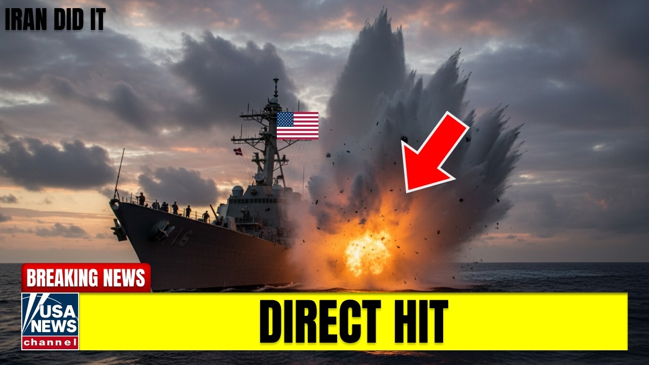 Iran's 4-Missile Salvo Hit the USS Donald Cook — America's 32-Missile Response Took 27 Minutes