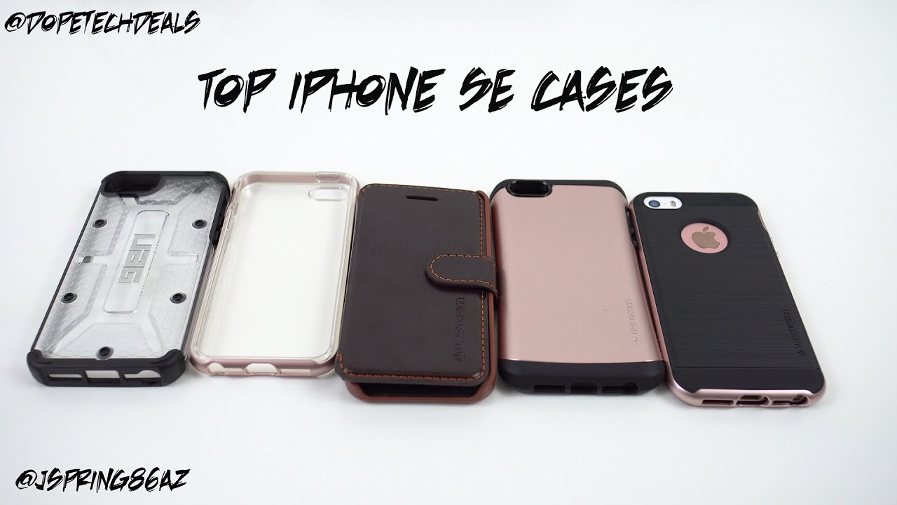 Top 5 iPhone SE Cases from VRS Design and UAG