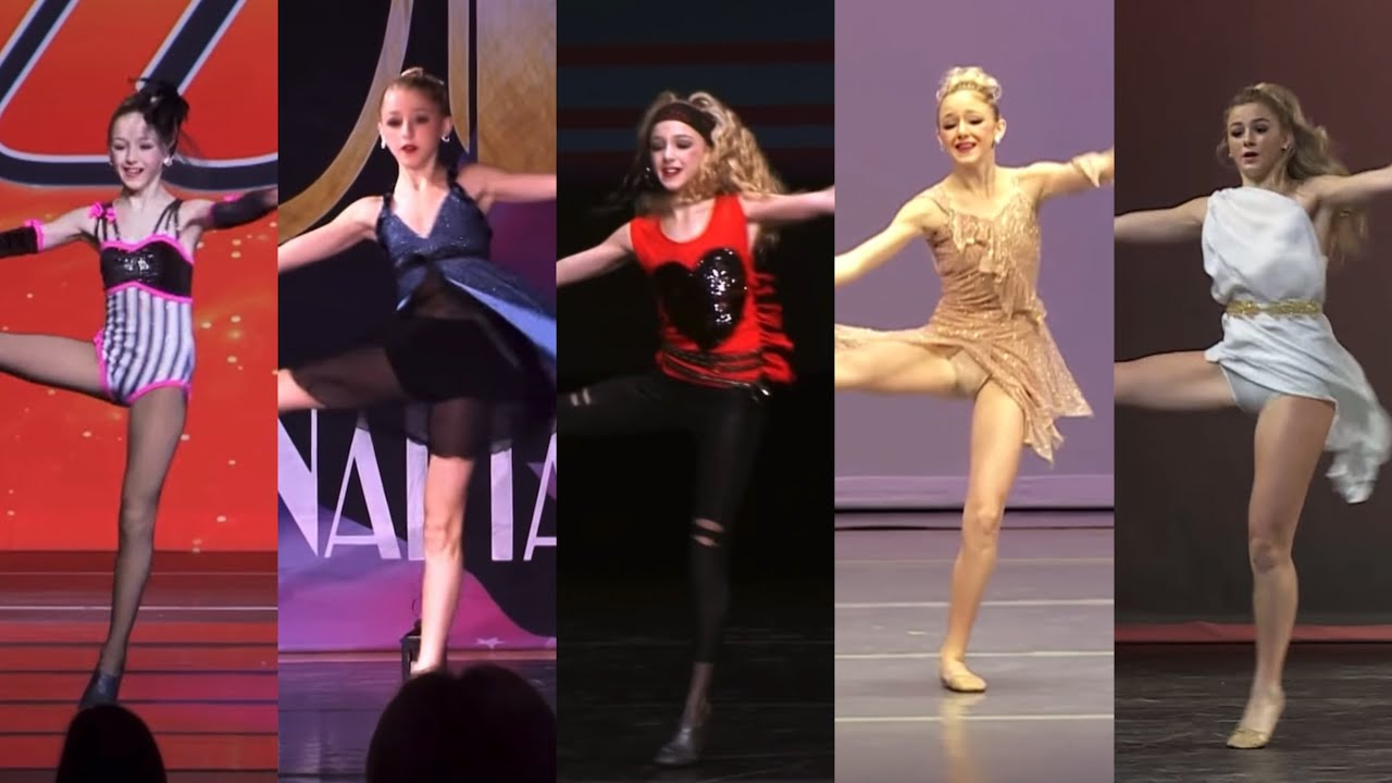 All Chloe Lukasiaks’ Turns From Dance Moms Solos Compilation [4K]