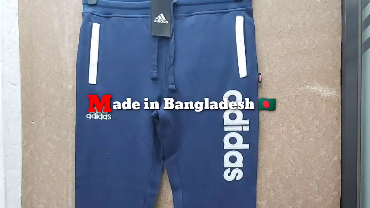 Men's Trouser Mix Brand (Adidas -Tommy Hilfiger - Nike- ) Made in Bangladesh 🇧🇩😍this is copy prod
