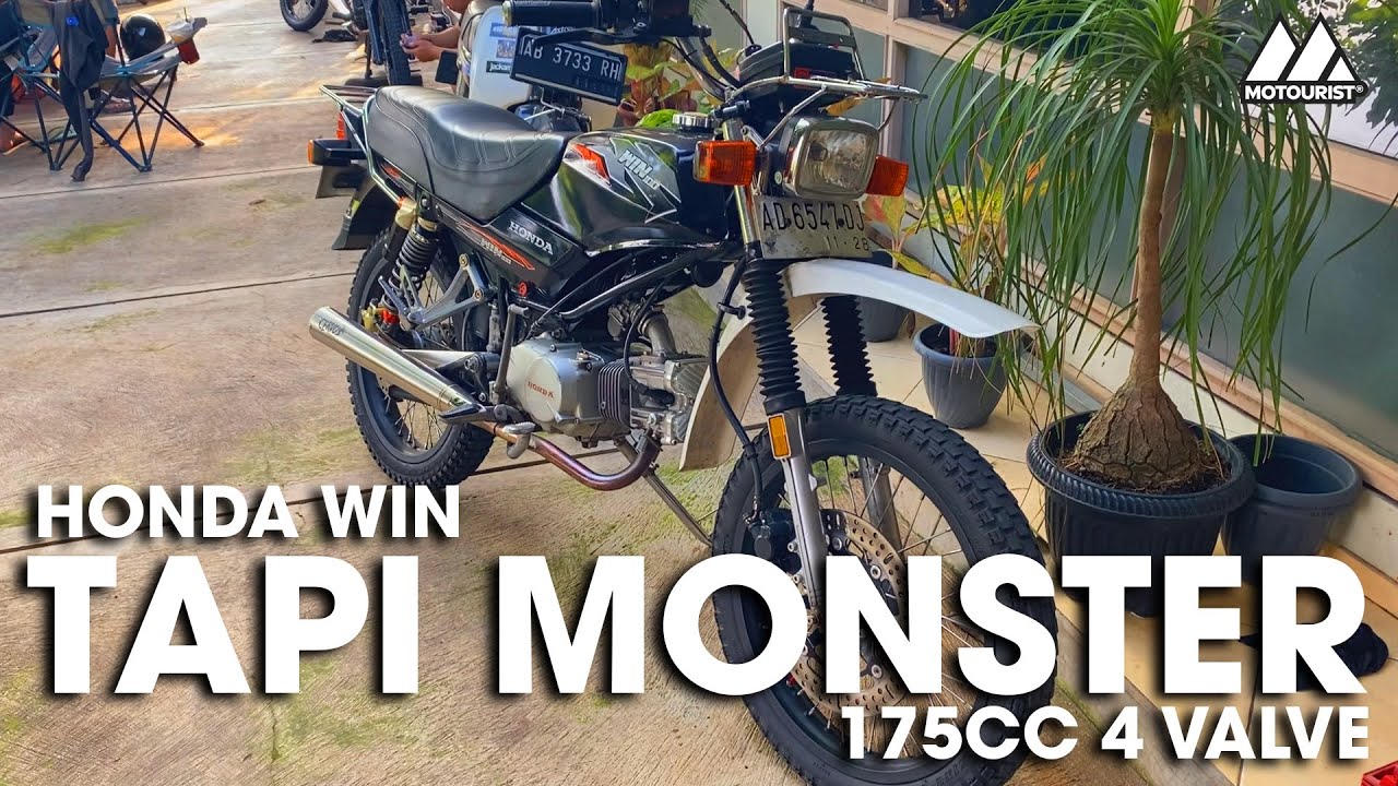 #MOTOURIST WIN Bukan Sembarang WIN, HONDA WIN ini 175CC 4-VALVE?! (TEST RIDE BIKIN KAGET!)