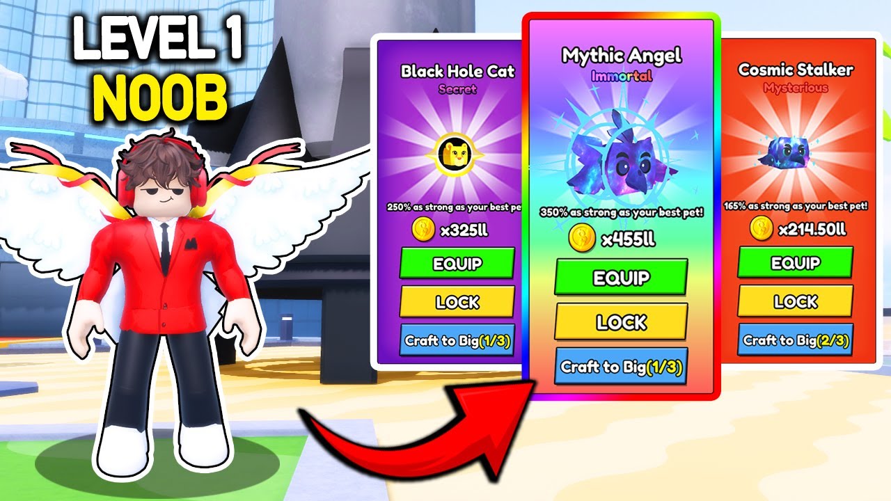 Начинаем заново как нуб с OP SPACE PETS в Climb and Jump Tower! (Roblox)