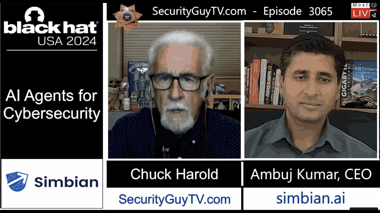 Simbian.ai with Ambuj Kumar, CEO & Co-Founder at BHUSA 2024