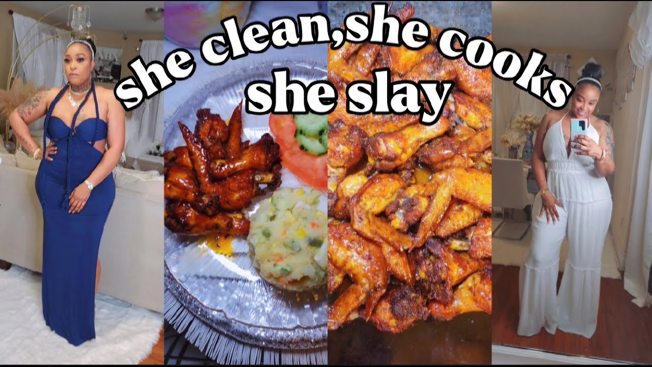 VLOG: “Shopping with My Cuz, Cleaning Day & The Best Wings Ever!”