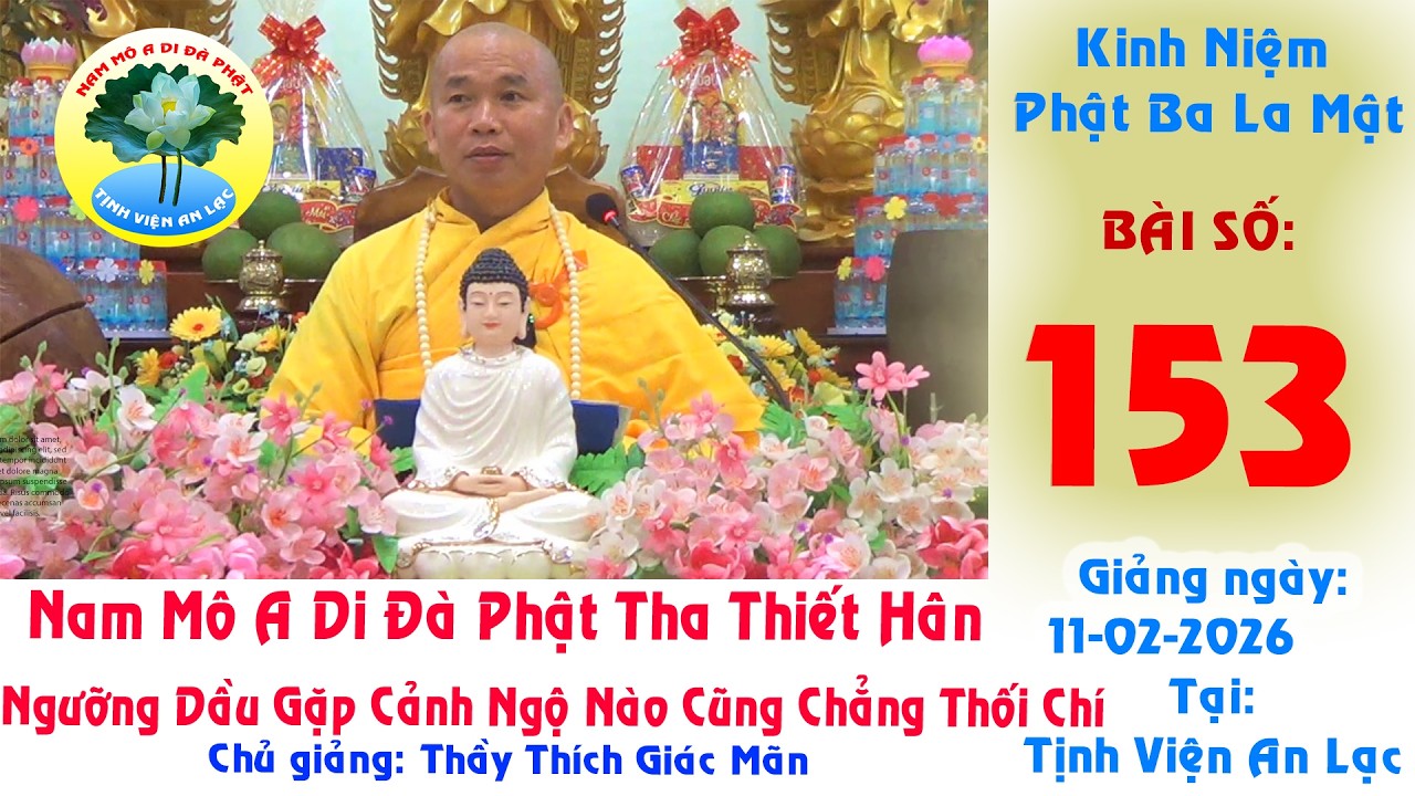 153 Kinh Niệm Phật Ba La Mật Lần 4