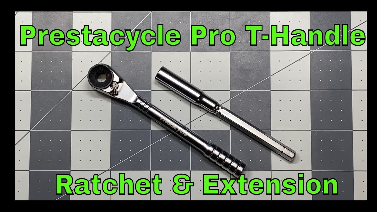 Prestacycle Pro T-Handle Ratchet and Extension