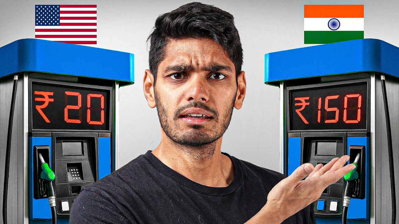 Why is Petrol in India CRAZY EXPENSIVE @mohak_mangal