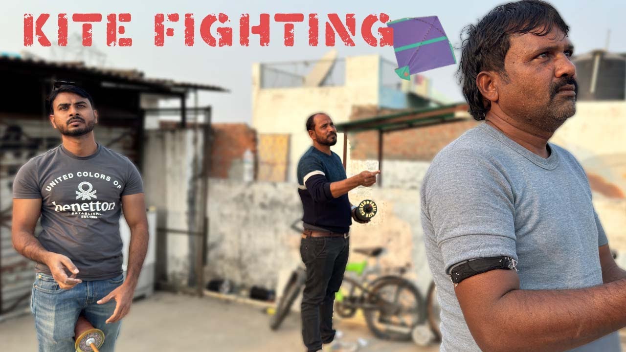 Kite Fighting | Kite Flying | Tauseef Vs Sami Kite Fight | Addhi Kite Fighting | Bareilly Ka Manjha