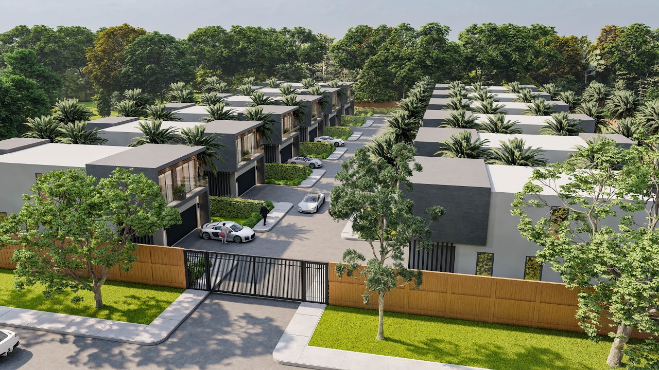 GFIVE ARQUITECTOS - DISEÑO CONJUNTO RESIDENCIAL LA PAZ. HOUSTON. EEUU