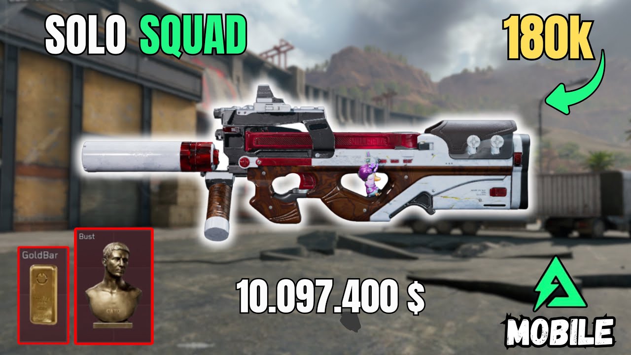 SOLO SQUAD - BEST P90 BUDGET LOADOUT GAMEPLAY - GARENA DELTA FORCE MOBILE OPERATIONS 