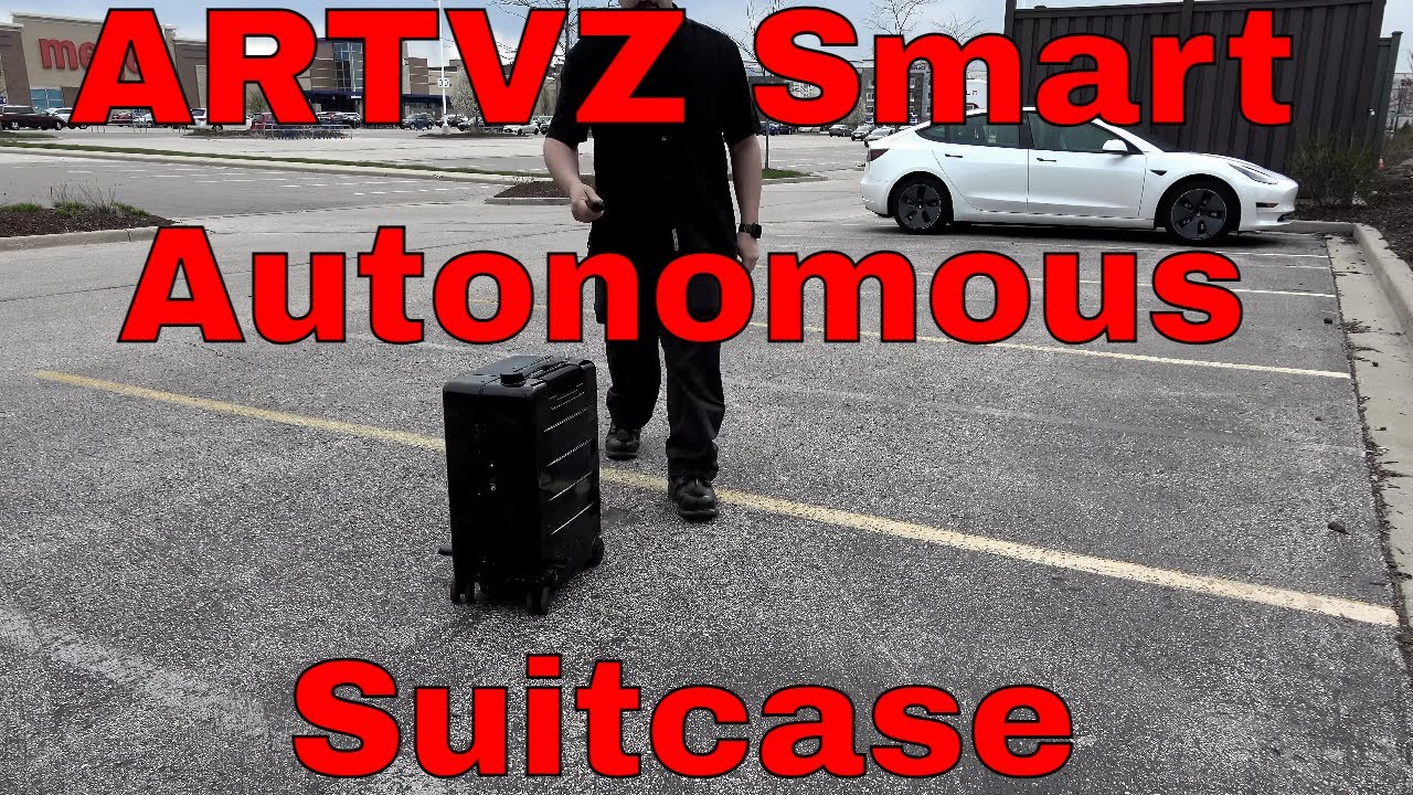 ARTVZ Smart Luggage! Unveiling the Autonomous Suitcase of the Future! 🌐🛄