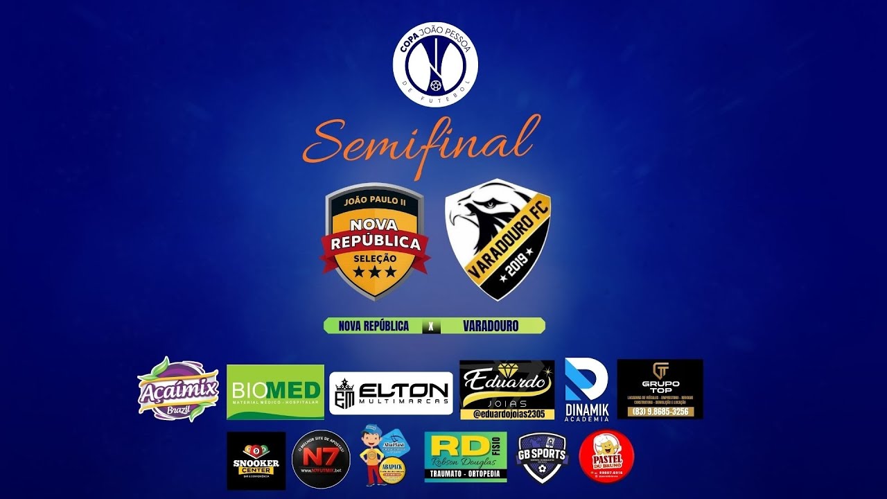 NOVA REP&Uacute;BLICA X VARADOURO: COPA JO&Atilde;O PESSOA 2025 | SEMI-FINAL | AO VIVO!!!
