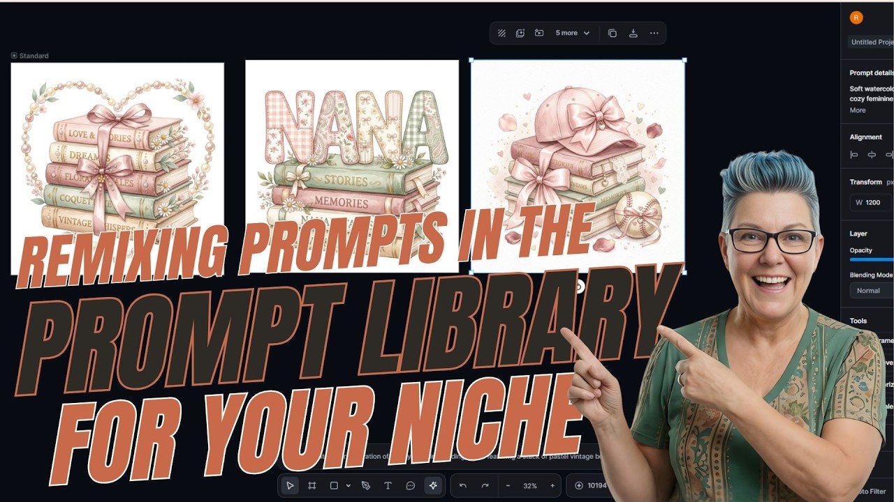 Remixing Prompts To Match Your Design Niche