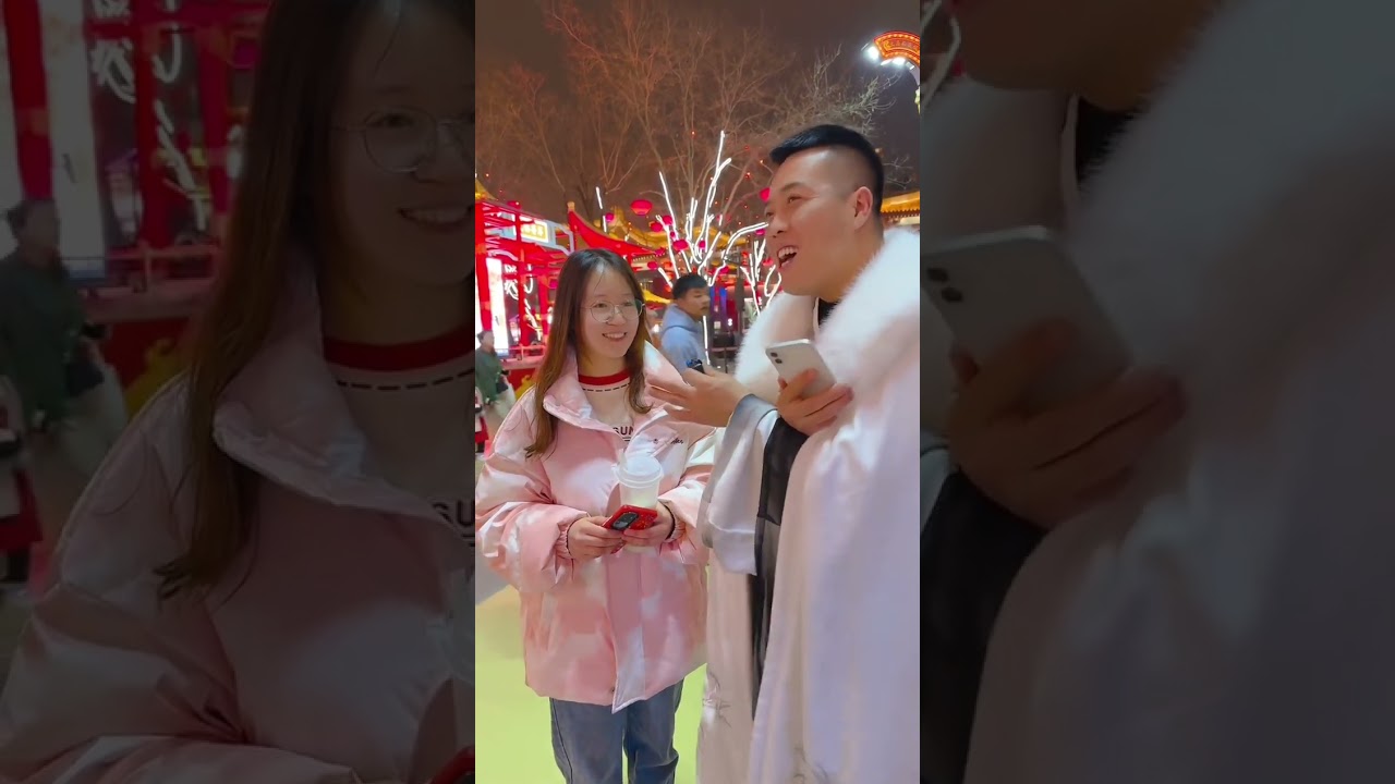 西安街头对诗刚开始以为是青铜，没想到遇到了语文老师#诗词 #女性智慧 #国学文化 #西安 #小陕西