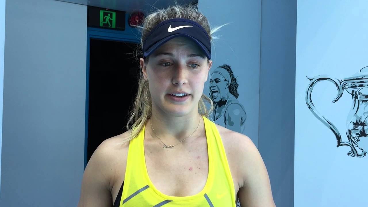 Genie Bouchard - interview (in French)
