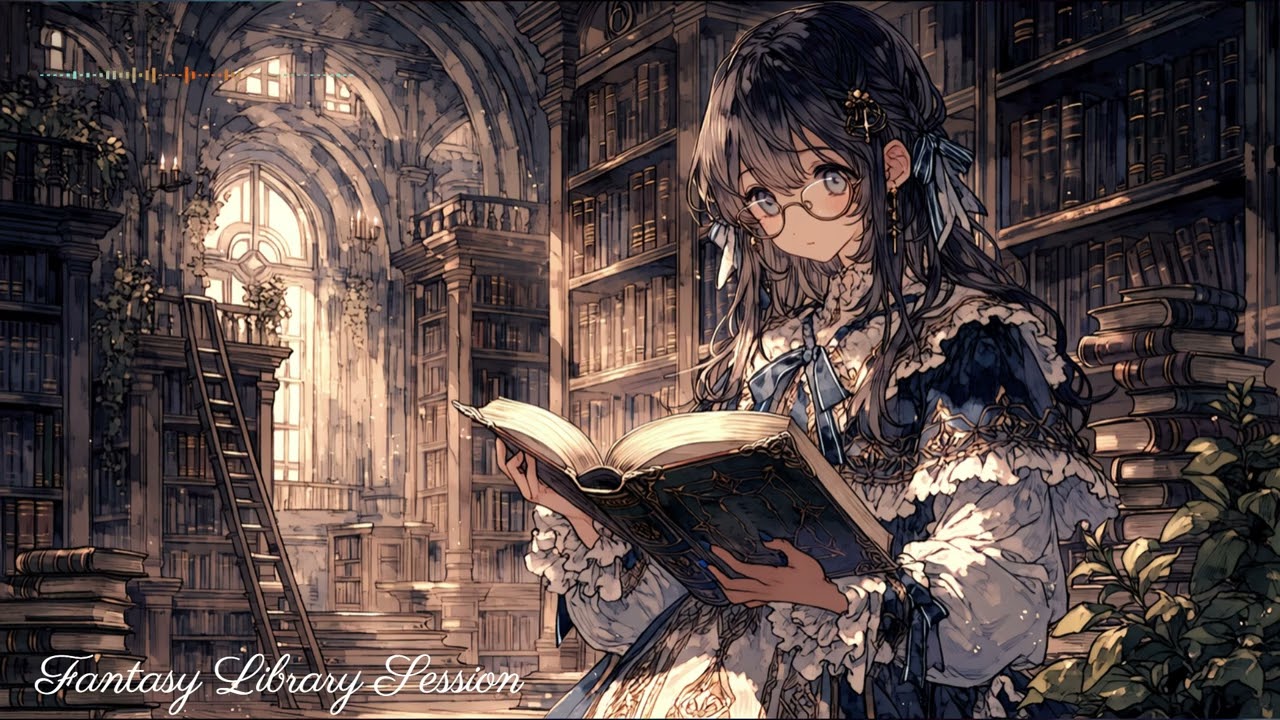 Fantasy Library Music | Medieval Study & Reading Ambience