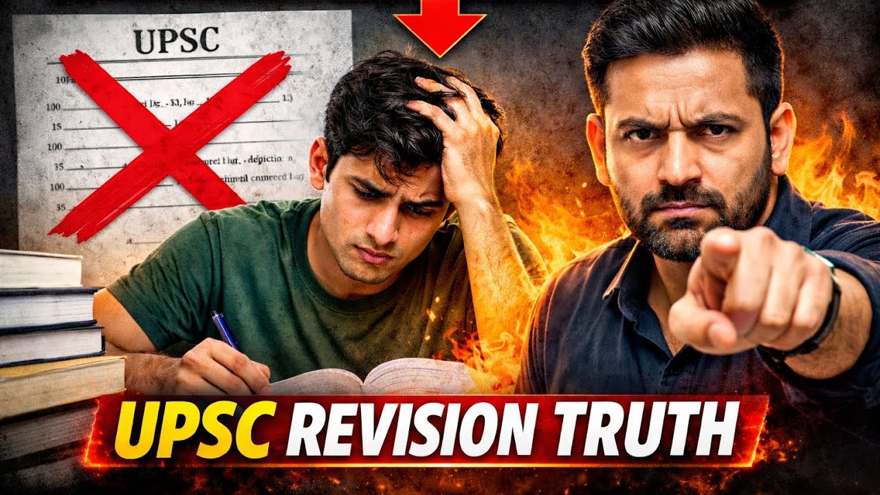 UPSC Revision Strategy 2026 | 1 Year = 5X Revision | Prelims + Mains Complete Plan