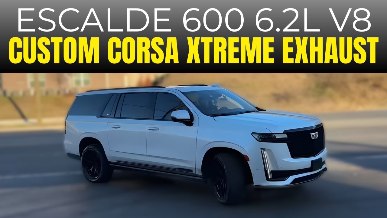 2023 Cadillac Escalade 600 Sport Platinum w/ Custom Corsa Xtreme System!